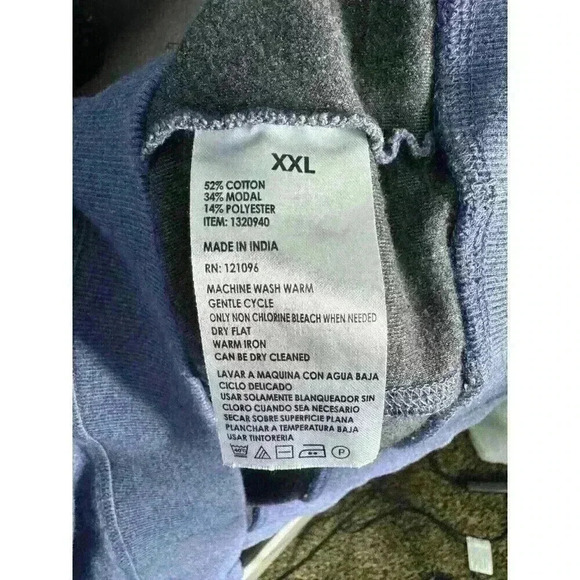 English Laundry Men’s 1/4 Zip Long Sleeve Pullover Sweater Size XXL Blue - Picture 4 of 5